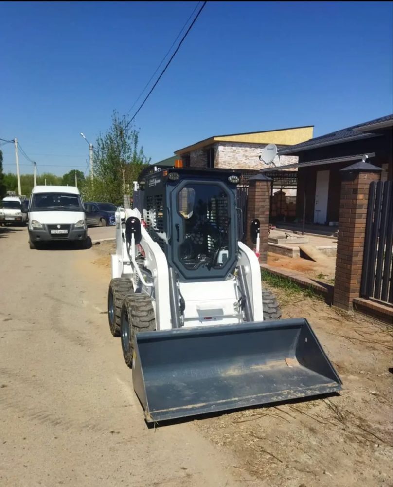 Аренда минипогрузчика бобкат bobcat услуги, землянные работы, вывоз