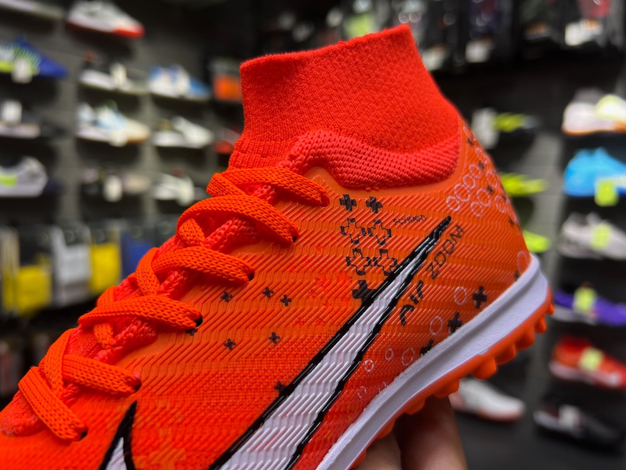 Бутсы сороконожки Nike Mercurial Air Zoom Superfly в Алматы