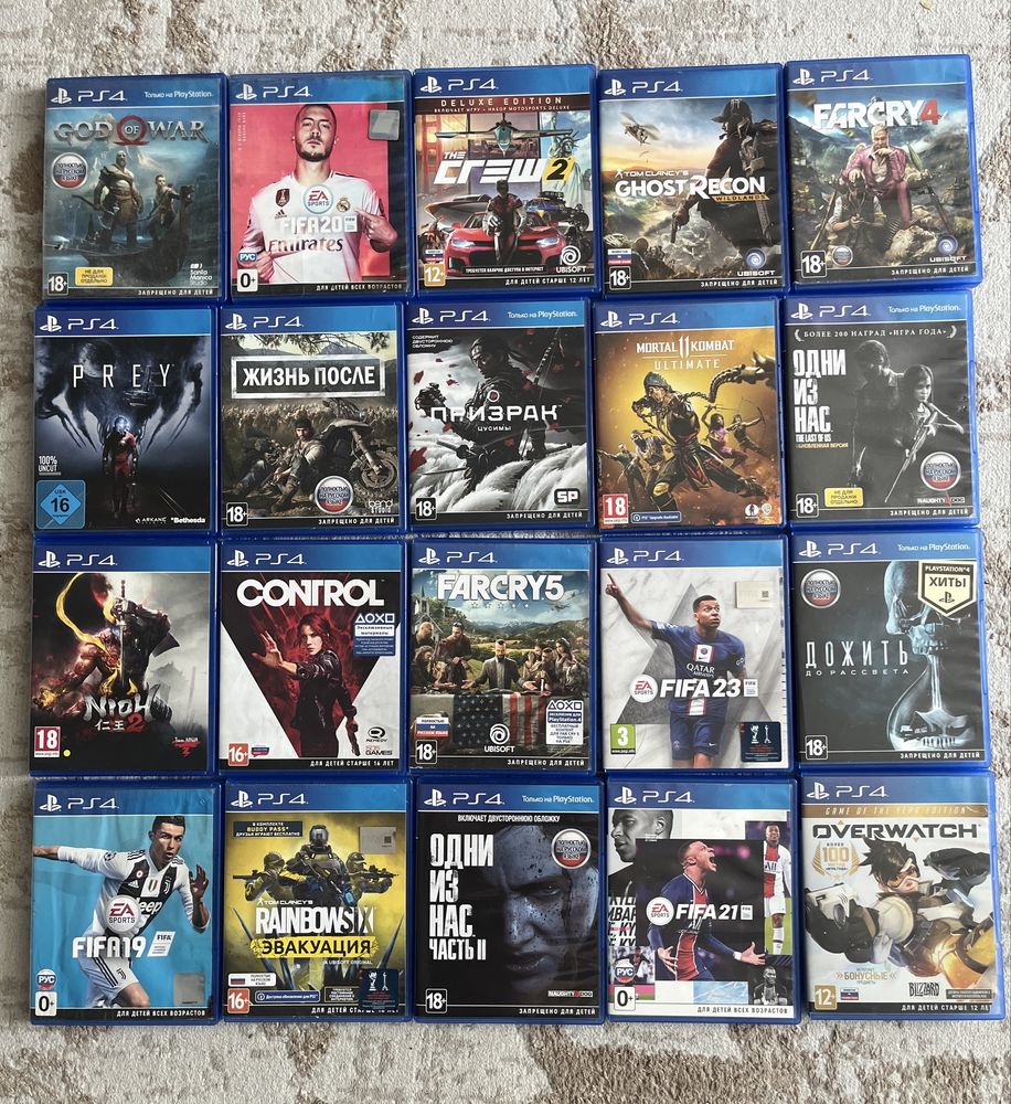 Игры PS4 PS5 оригинал Цены в описании