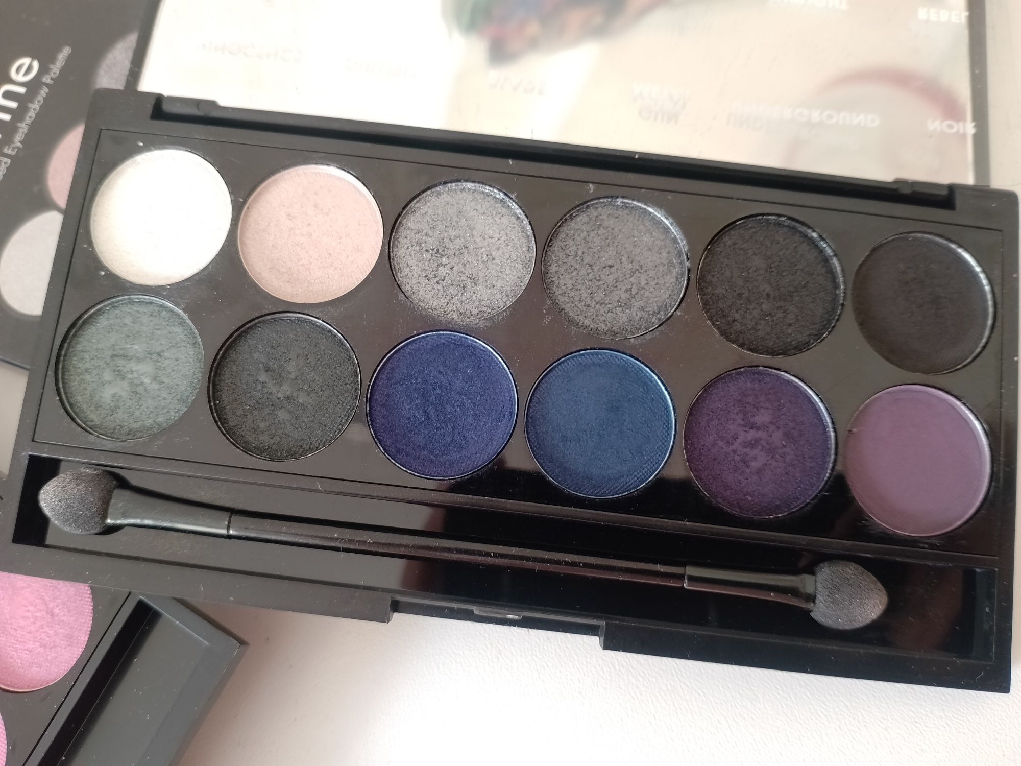Набор палеток makeup косметика макияж визажист Divage Sleek Catrice