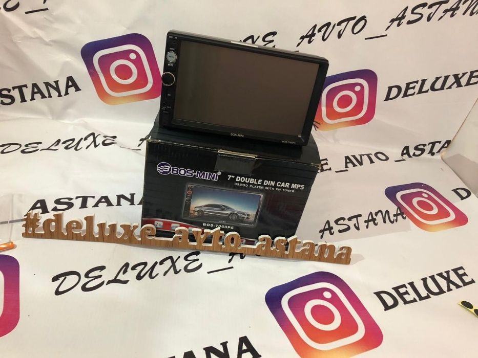 АКЦИЯ!!! 2дин 2din магнитола (без диска) USB BT SD AUX MIC магнитофон