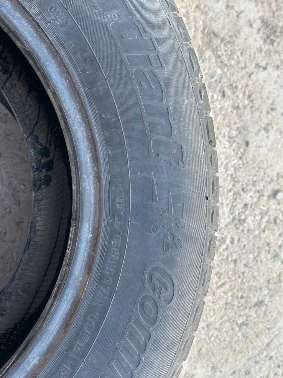 Продам бу шины на тойота прадо