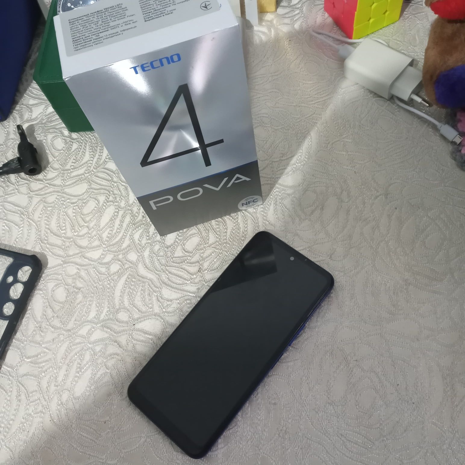 Продаю Tecno Pova 4 (б/у) – мощный игровой смартфон