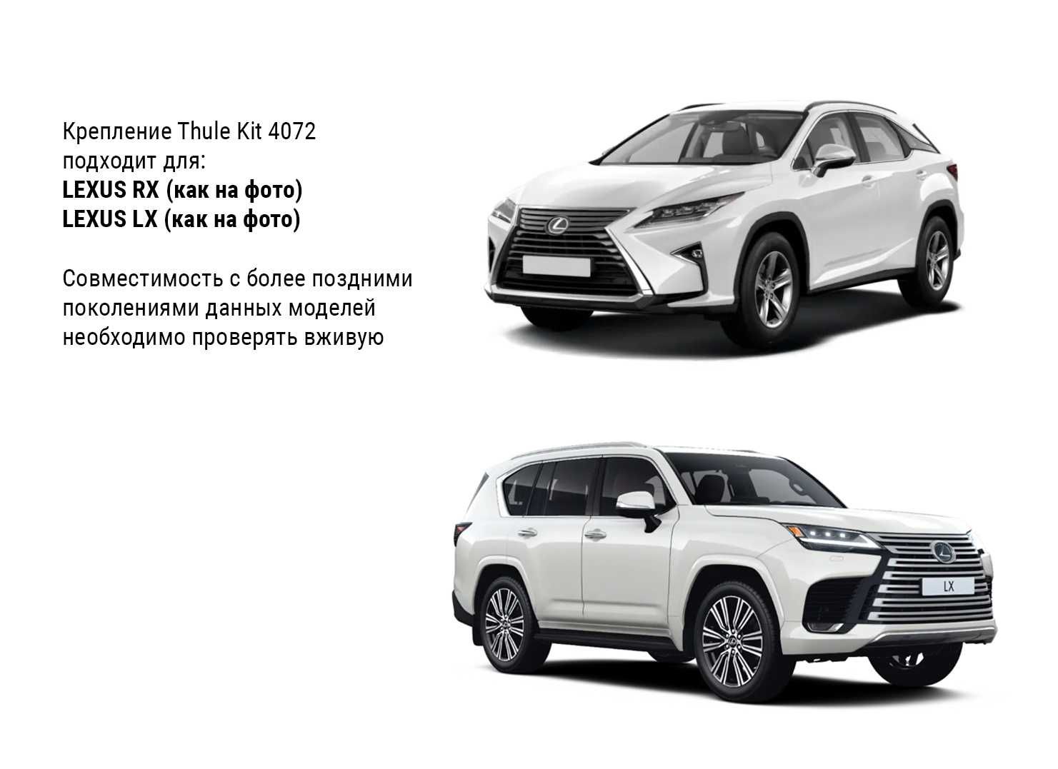 Thule Kit 4072 - адаптер крепления для WingBar Edge