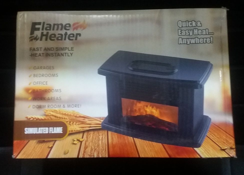 Портативный обогреватель-камин Flame Heater