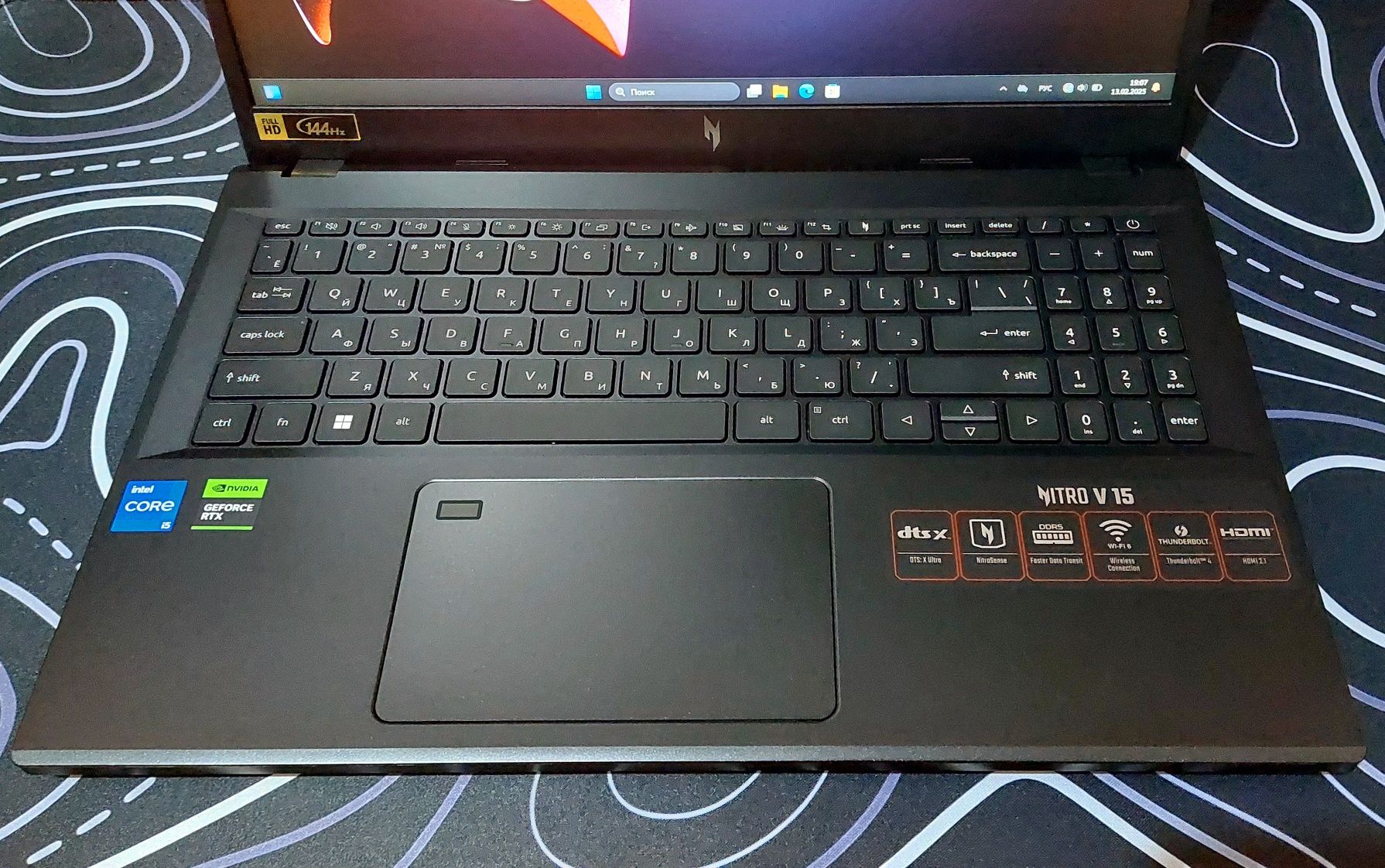 Aser Nitro V15 cor I 5 13 ген Новый! 2024г
