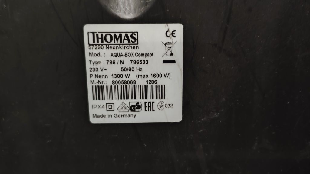 Пылесос Thomas Aqua-box compact