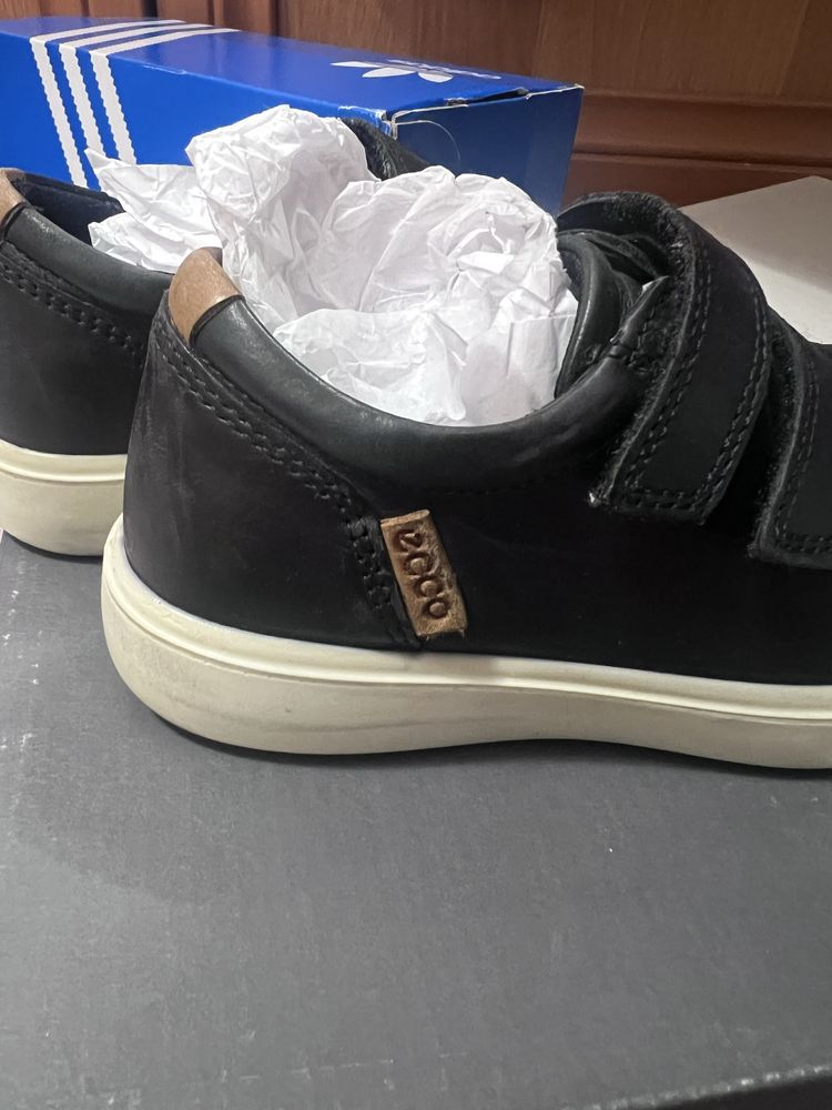 Кожанные кеды Ecco