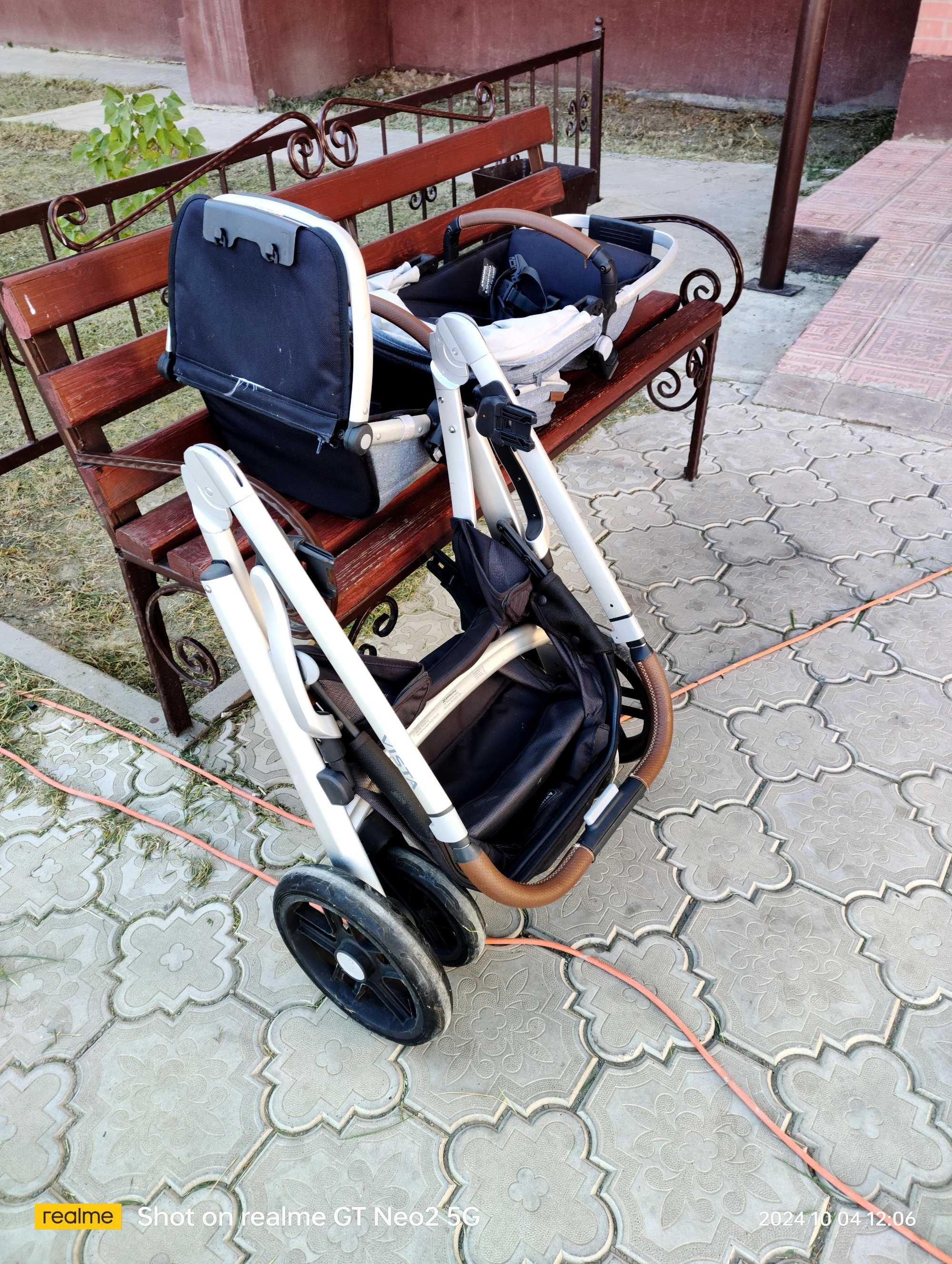Коляска UPPAbaby Vista V2 для двойни