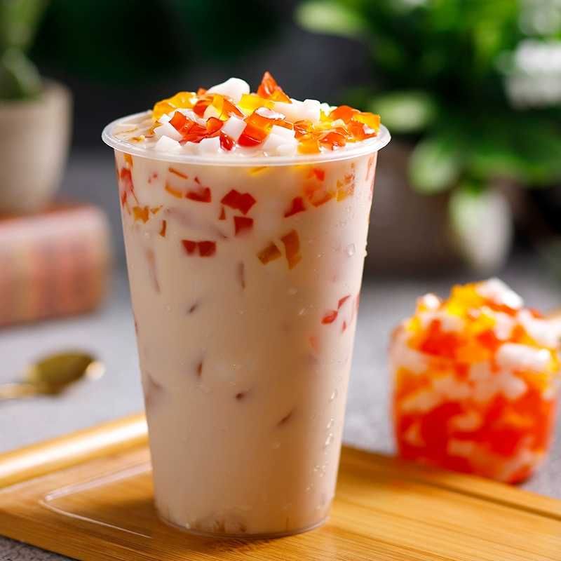 Ассорти кокосового желе 2 кг — топпинг для bubble tea и чая Бабл Ти