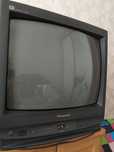 Телевизор Panasonic с пультом, подставка под TV