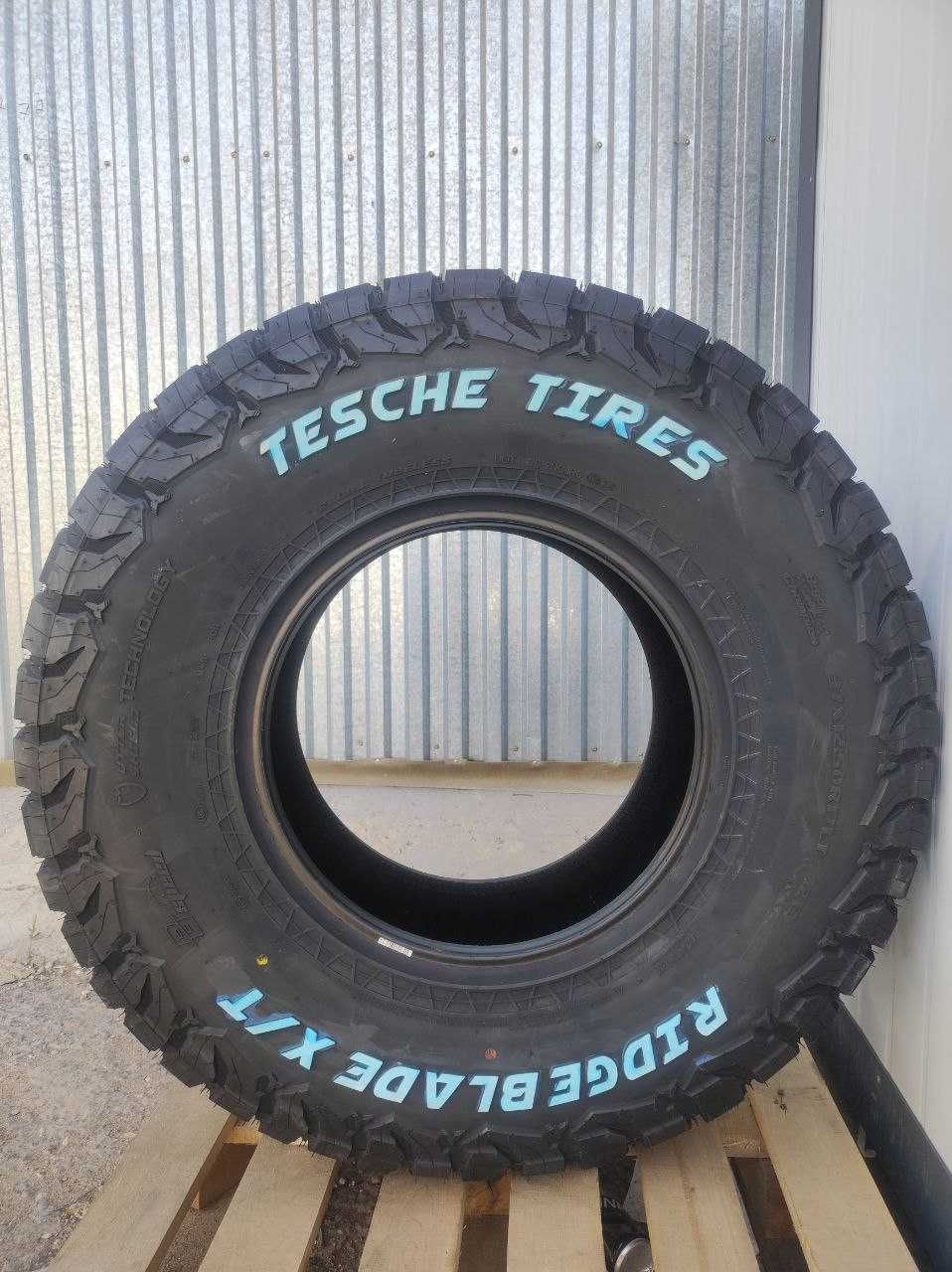 37/12.50R17 LT 121Q 10PR боковая в 3 слоя — TESCHE RIDGE BLADE X/T