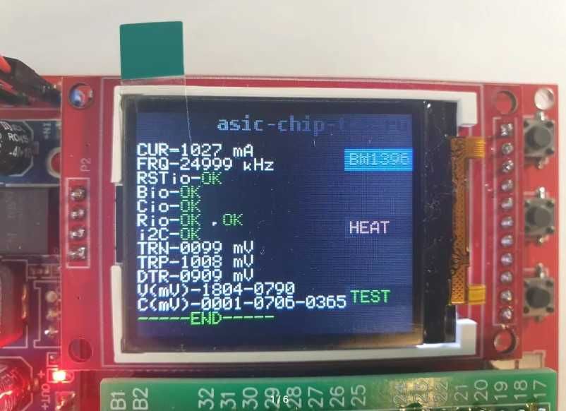 Тестер чипов: BM1387/1396/1397/1398 (вся 9-ая, вся 17 серия, и 19ая)