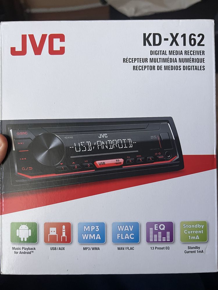 Магнитола JVC KD-X162