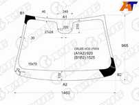 Стекло лобовое + дд CHEVROLET CRUZE 4/5D 09-15 Chevrolet Cruze