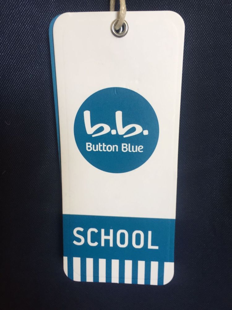 Сарафан школьный Button blue