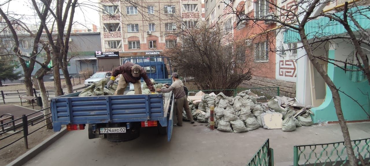 Вывоз строительных мусора, Вывоз веткий, Уборка подвала безнал тбо