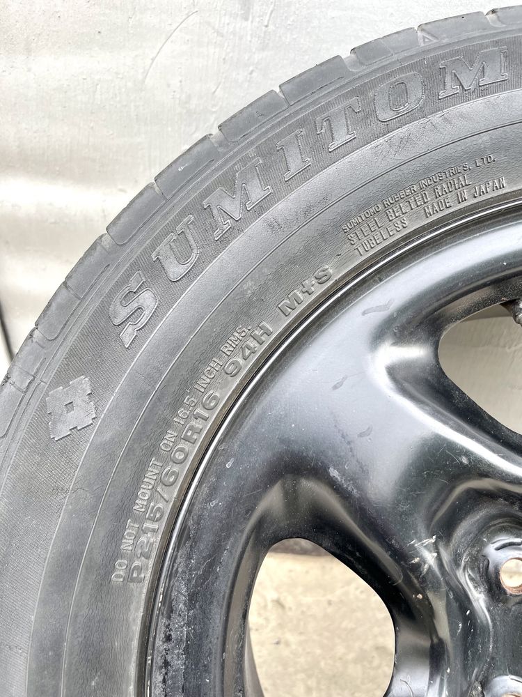 Запаска R16 на Camry 40 45 30 Камри 45 40 35