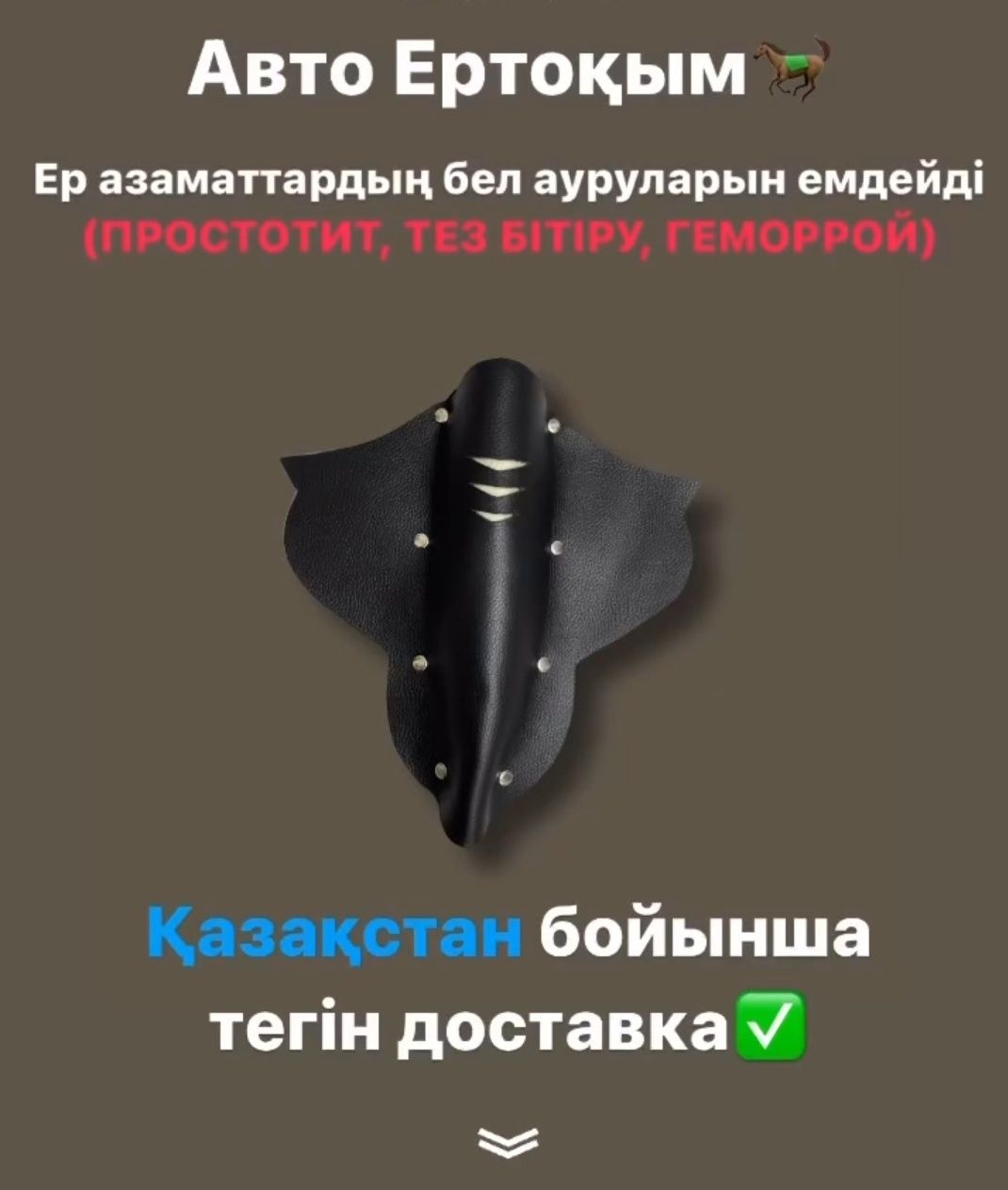 Авто ертоқым, Авто ертокым,  Авто седло