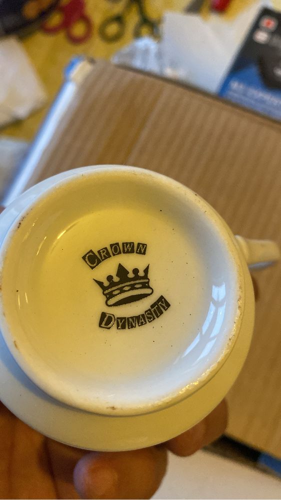Отличный подарок Чайный сервиз АНГЛИЯ новый 18 предметов CROWN TEA SET