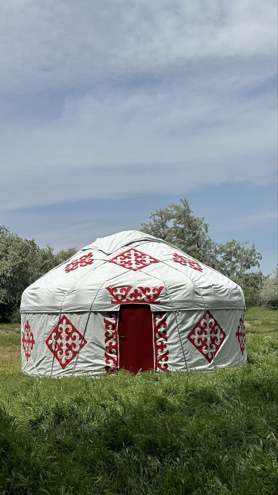 Готовый Юрта Қазақ үй Киіз үй Темір Киіз үй