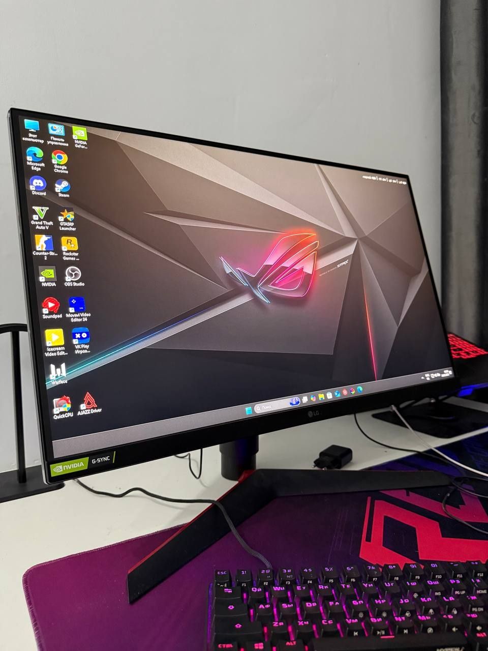 LG 27" 2K HDR10 монитор — идеально для игр и работы!