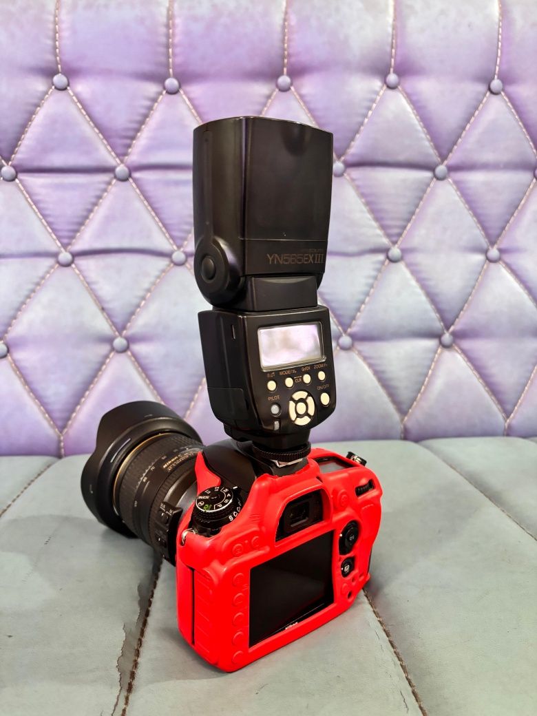 Фотопарат nikon 610,объектив 24-120 коробка есть.
