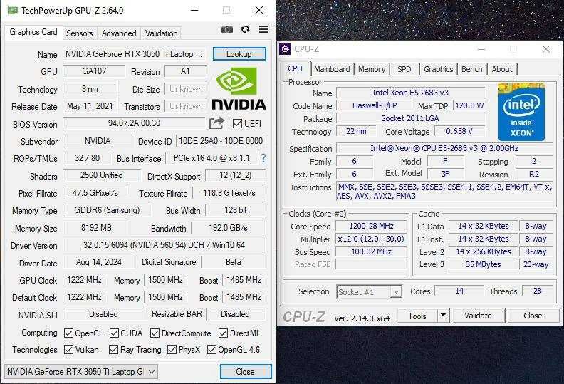 Игровой Компьютер | RTX 3050 ti 8gb | Xeon e5-2683 v3 | 32gb