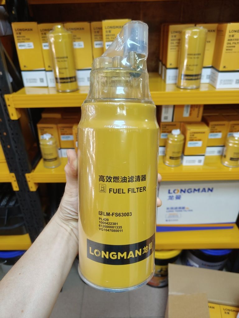 В продаже фильтра на SHAHMAN HOWO XCMG и др