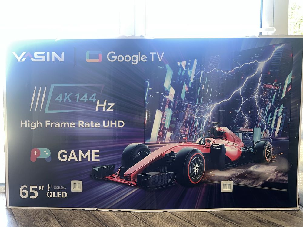 Play Station 5 + TV65/4k/144hz/QLED + Dual Sense EDGE
