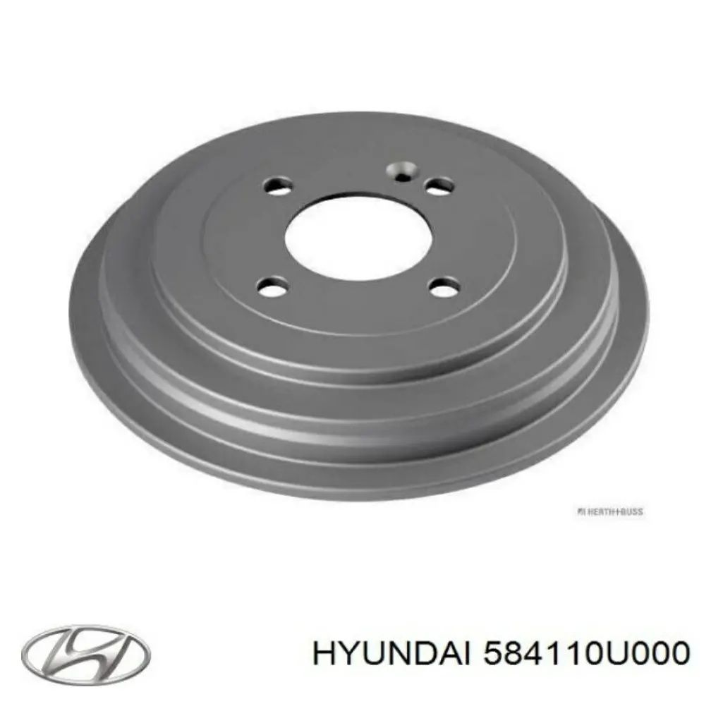 Барабан тормозной на HYUNDAI/KIA