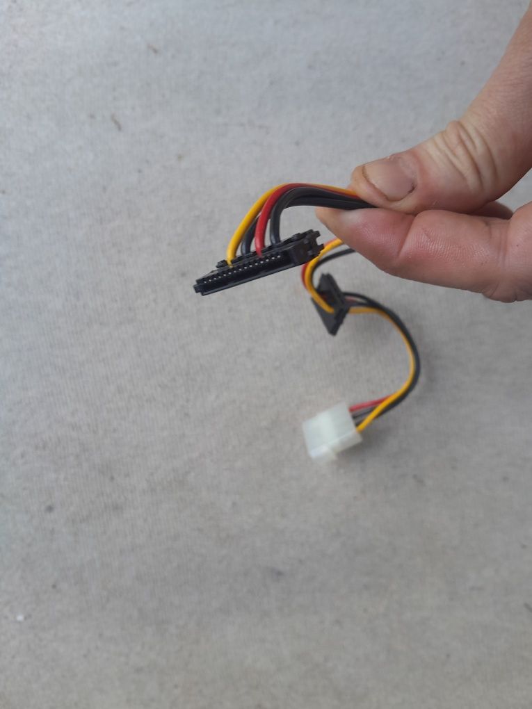 Переходник 2 SATA - IDE ATA шнур кабель провод для жесткого диска HDD