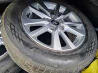 Диски и шины летние Toyota camry R16, комплект, родные!