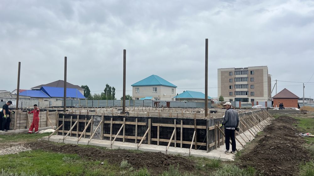 Заливаем фундамент