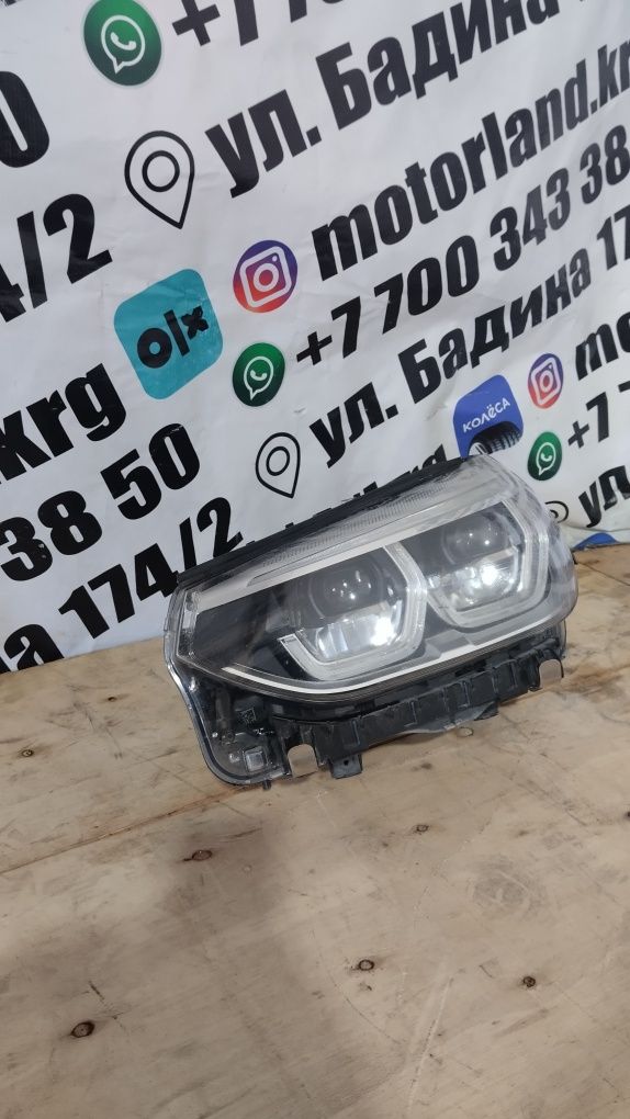 Фара левая БМВ х3 х4