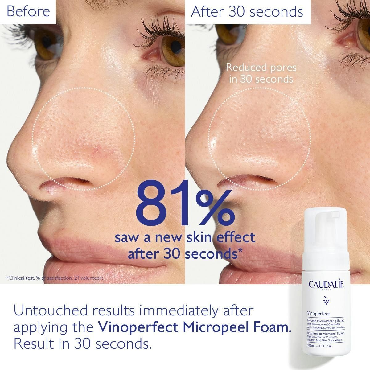 Caudalie Очищающий Муcс c Эффектом Микропилинга для Сияния