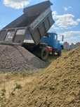 Песок речной строительный щебень всех фракций доставка по городу и обл