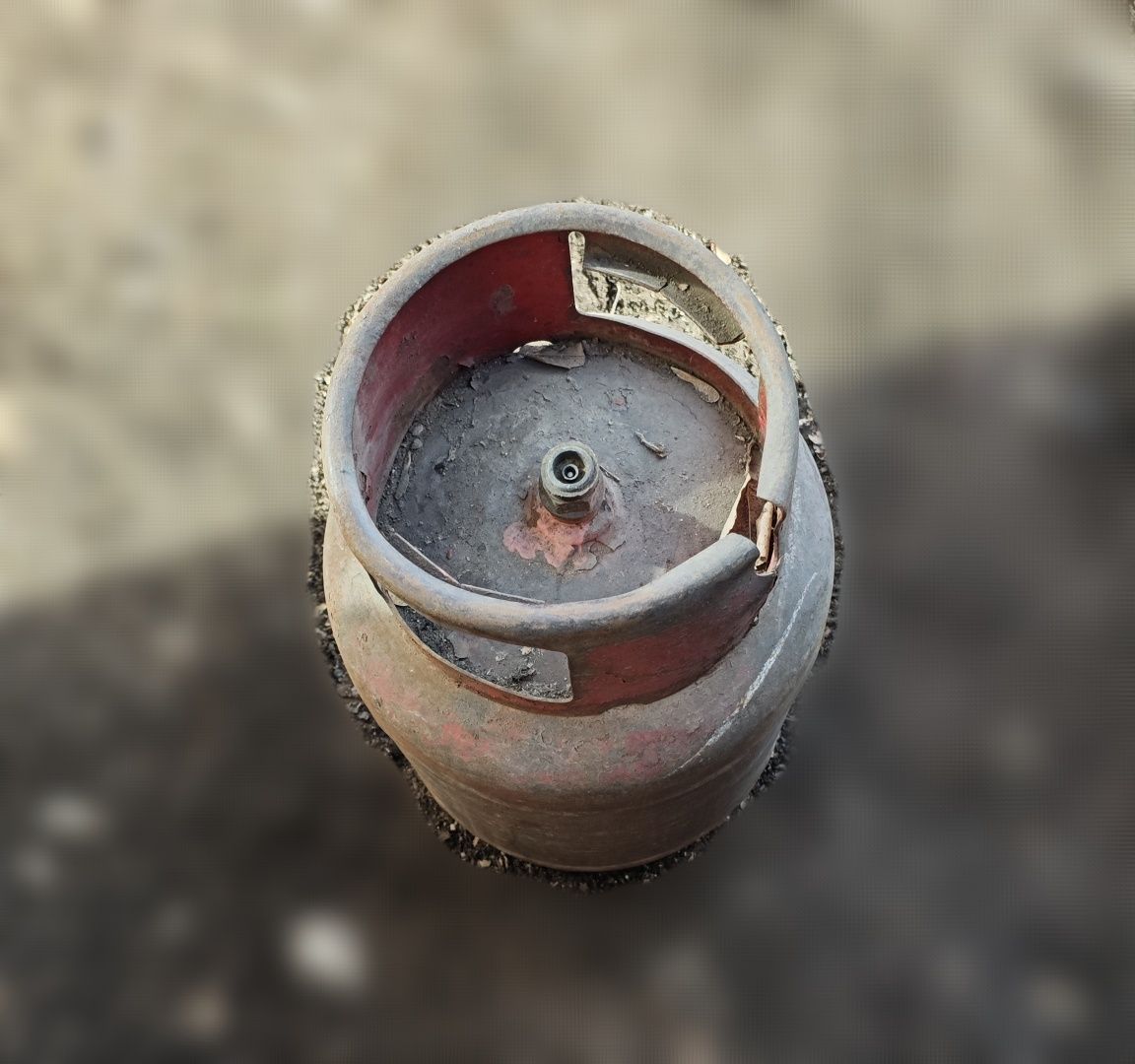 Газовый баллон,произведён в СССР.