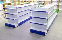 Универсальные стеллажи в продуктовый магазин, торговые стеллажи alts