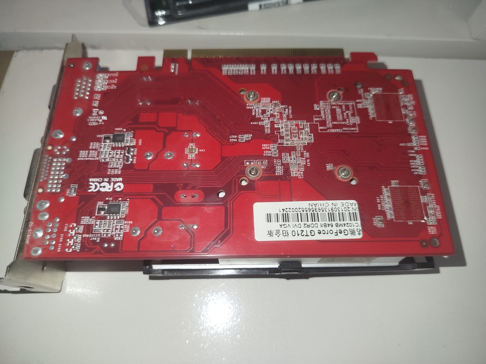 Видеокарта GT210, 1Gb, 64mb, ddr2