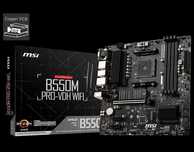 Материнская плата MSI B550M PRO-VDH WIFI AM4 4xDDR4 4xSATA3 2xM.2