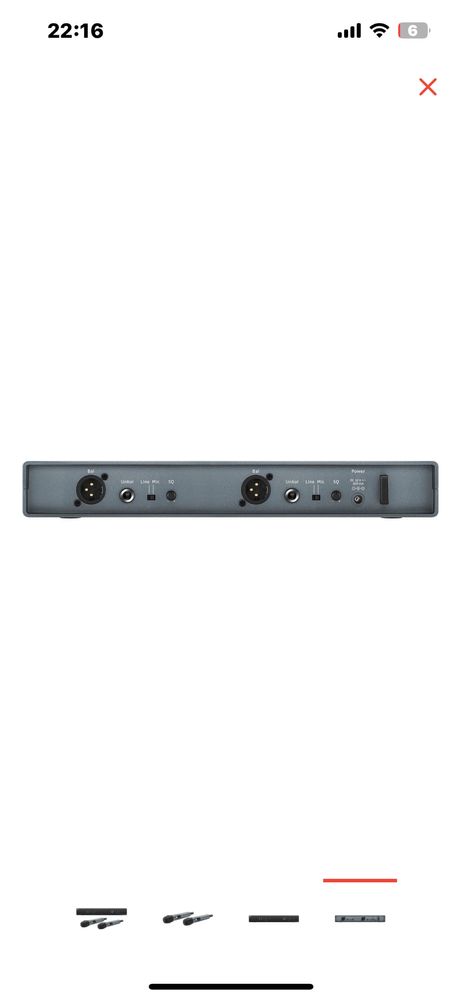 Sennheiser XSW 1-825 DUAL-A UHF Dual-Vocal Set черный