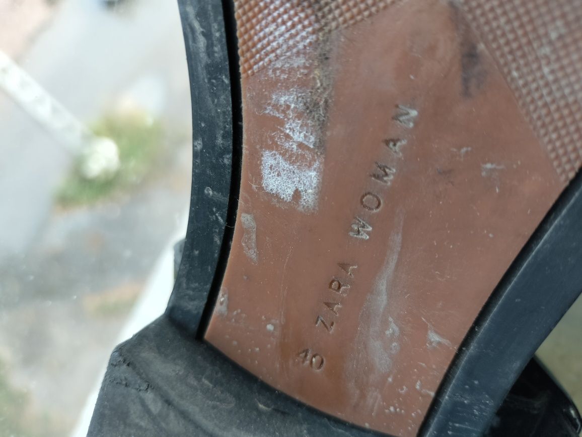 Сапоги сапожки Zara
