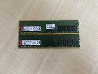 03У Kingston DDR4 16GB (2x8GB) 2666MHz - отличное состояние