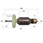 Ротор для болгарки ALTECO AG2400-23О.1 - запчасти на электроиснтрумент