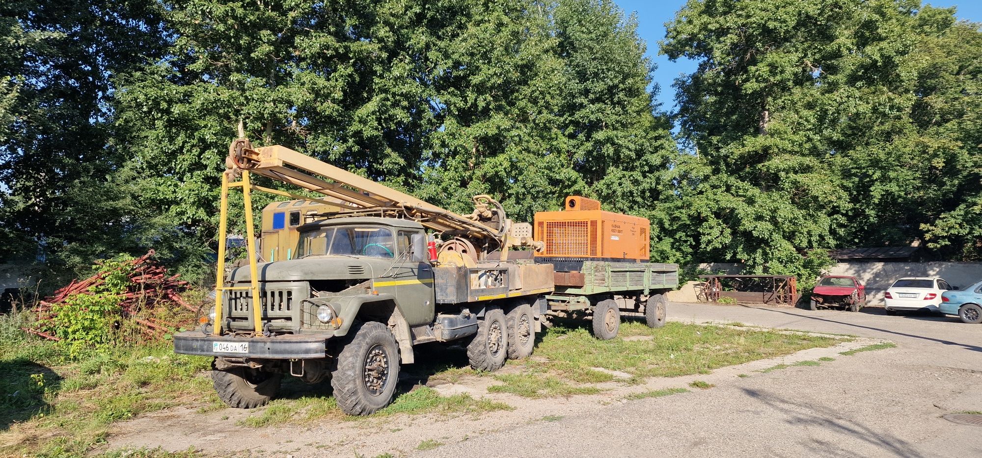 Продам буровую установку УРБ 2А2 с компрессором KAISHAN KSCY-580/17