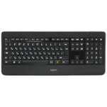 Клавиатура беспроводная Logitech Wireless Illuminated Keyboard K800