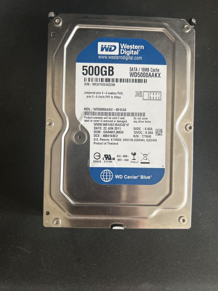Жесткий диск, HDD на 500GB