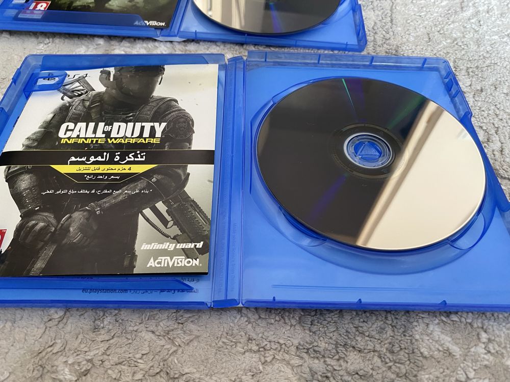 Диски на PS4 и для PS5 Call of Duty, Fifa 19.