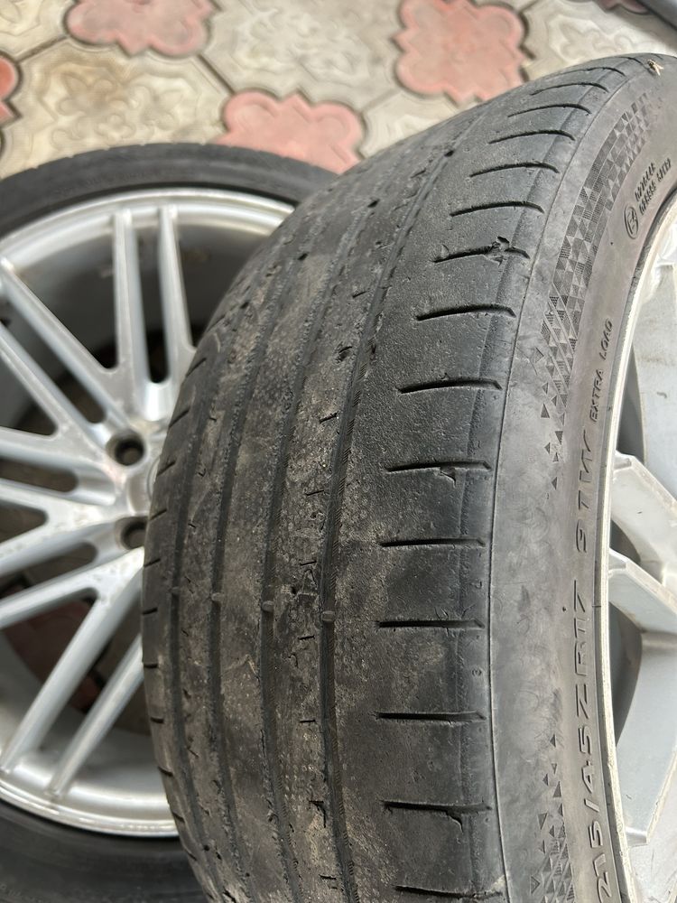 Продам диски с резиной R17
